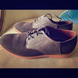 Burks two tone men’s shoes